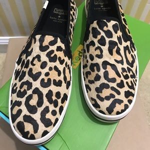 KEDS for Kate Spade Women’s Leopard Print Sneakers